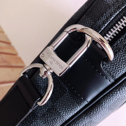 Stylish Refined Leather Top Handle Bag