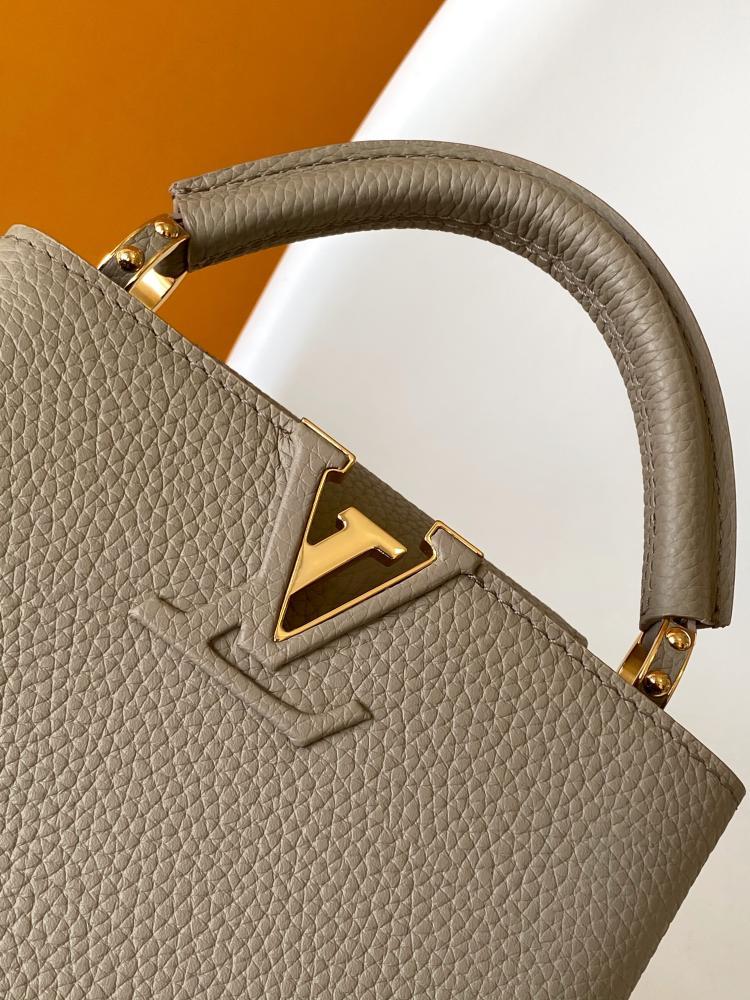 Leather Top Handle Bag