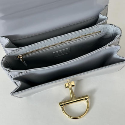 Leather Top Handle Bag