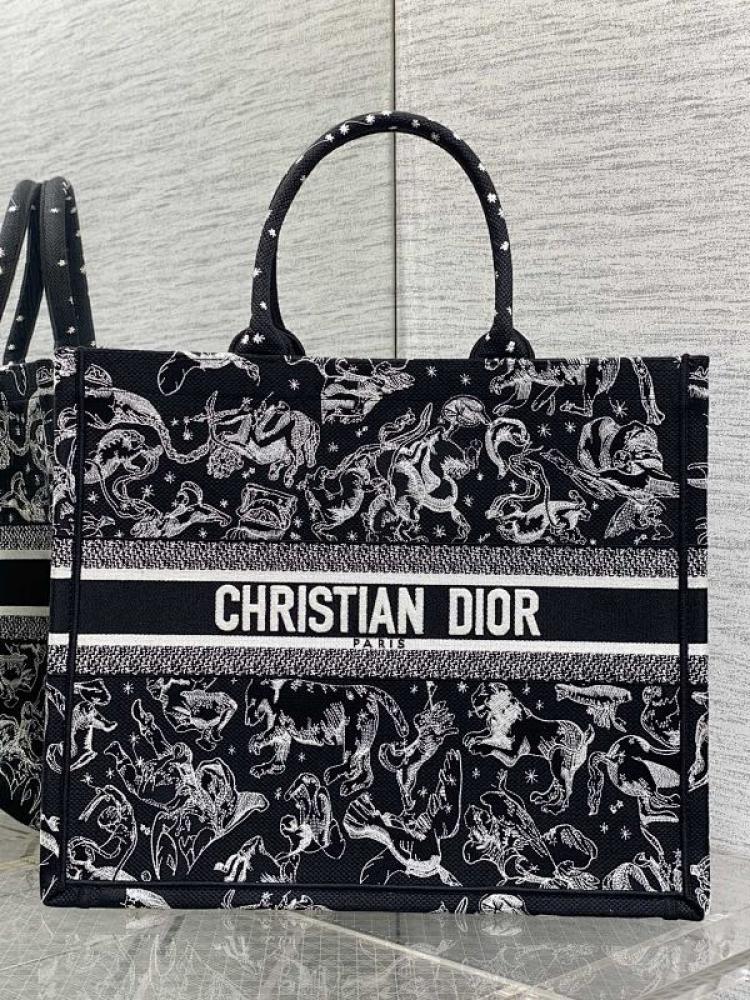 Embroidered Tote Bag