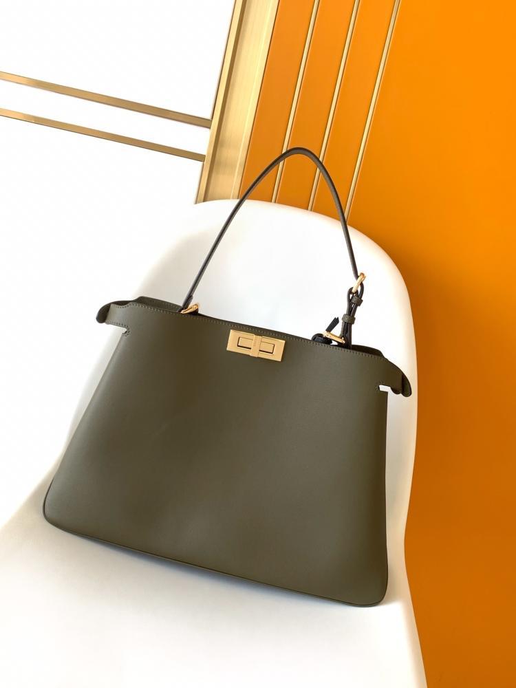 Leather Top Handle Bag