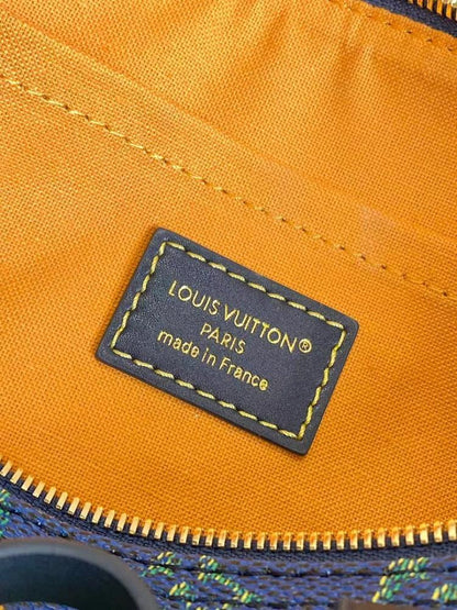 Keepall Monogram Leather Travel Bag