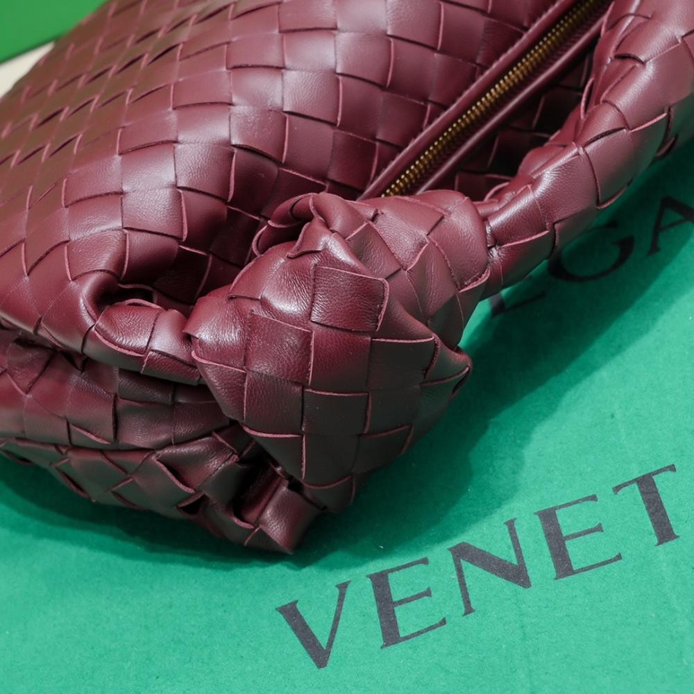 Woven Leather Hobo Bag