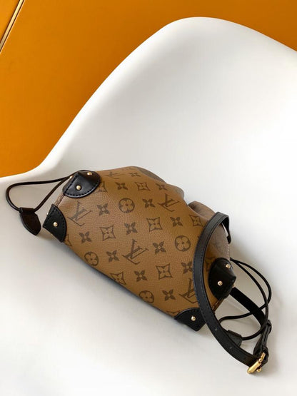 Woven Leather Top Handle Bag