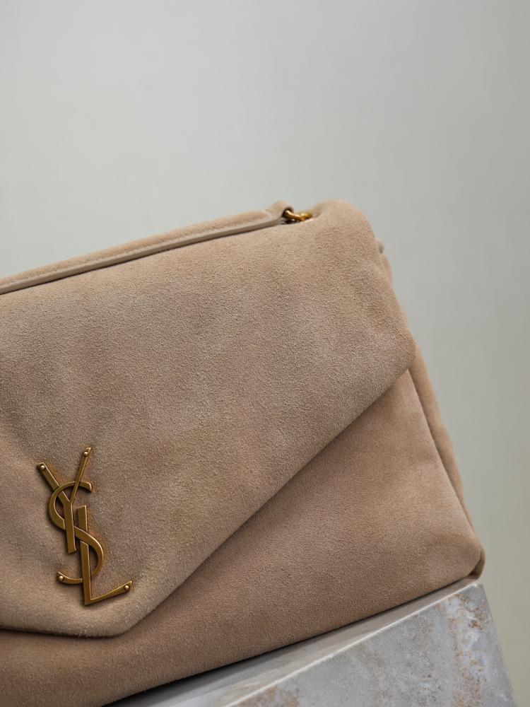 Suede Top Handle Bag