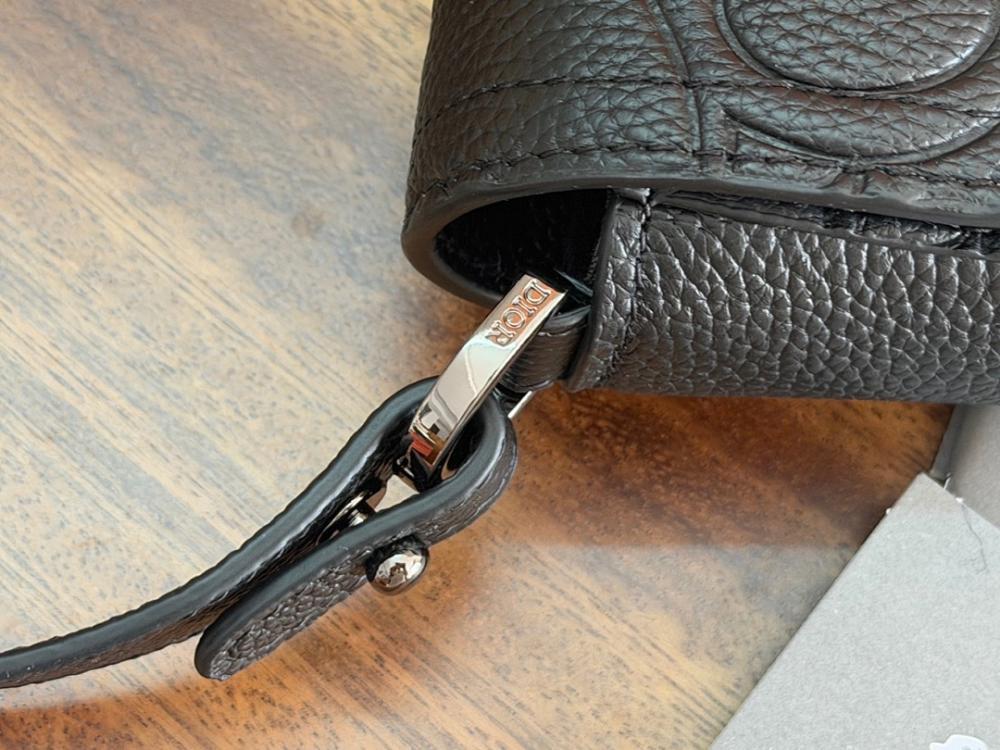Classic Grey Calfskin Shoulder Bag – Limited Edition