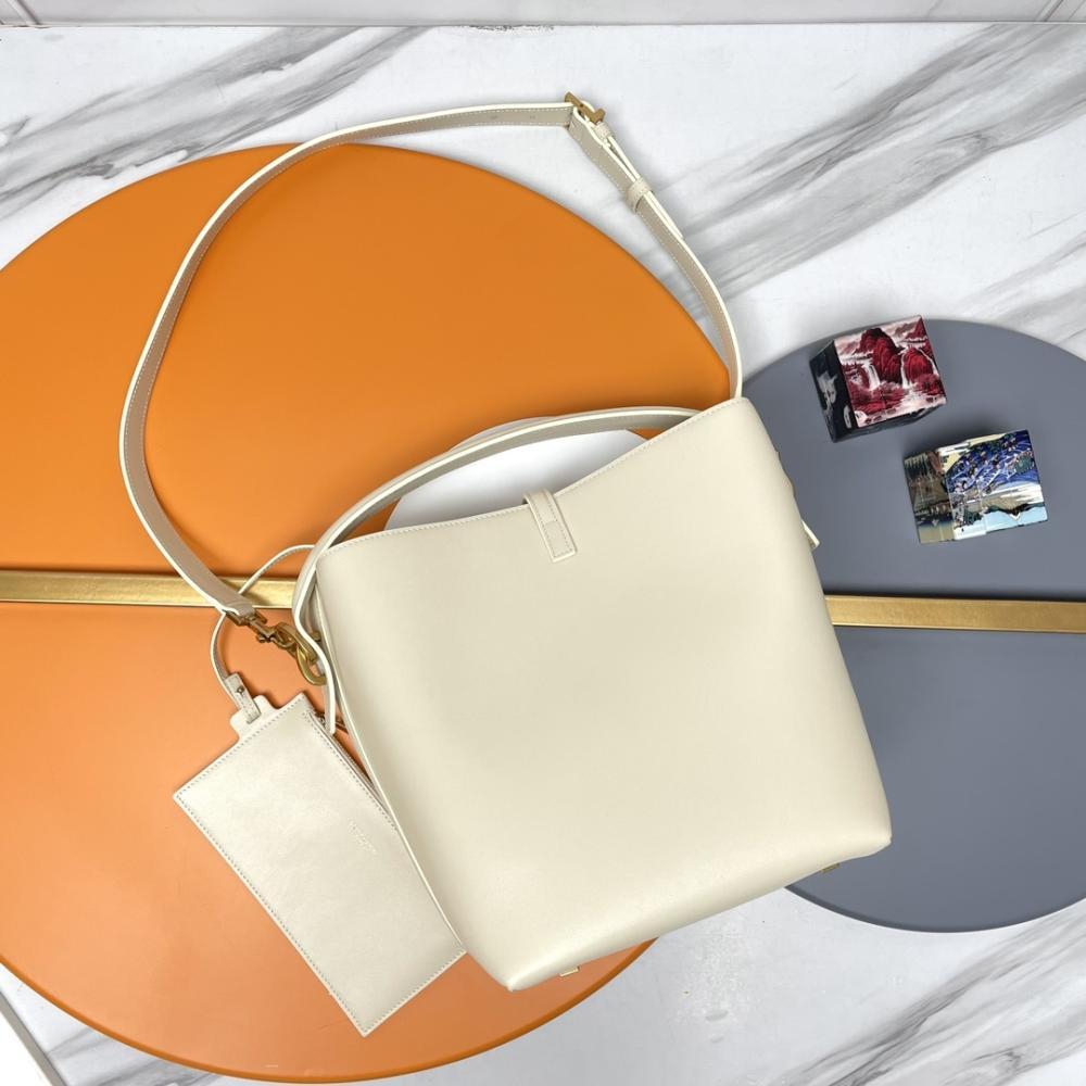 Studded Calfskin Bucket Bag
