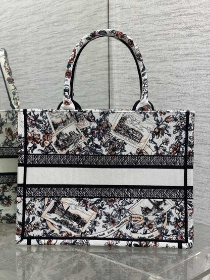 Embroidered Tote Bag
