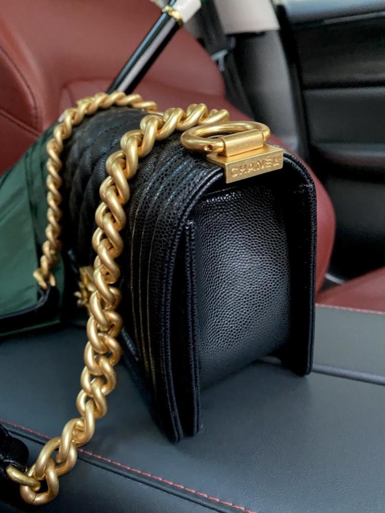 Classic Leather Top Handle Bag