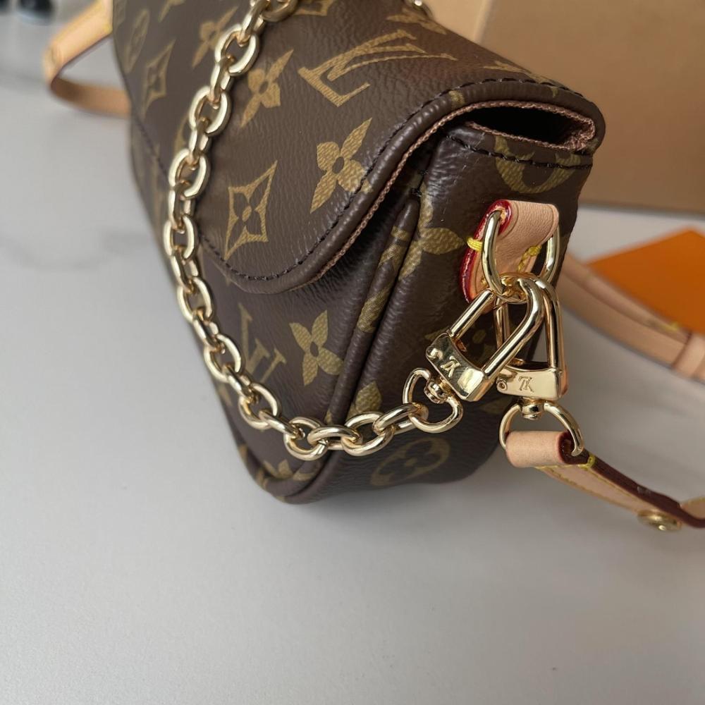 Luxury Stylish Monogram Leather Shoulder Bag