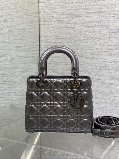 Leather Top Handle Bag