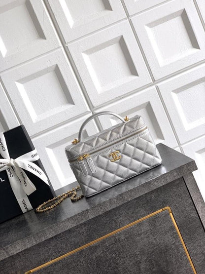 Crystal-Embellished Shoulder Bag