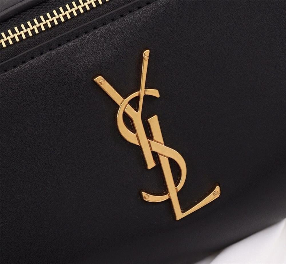 Arco Black Leather Top Handle Bag