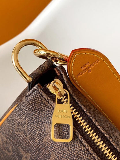 Alma Monogram Top Handle Bag