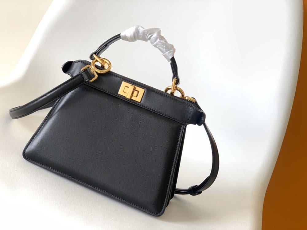 Leather Top Handle Bag