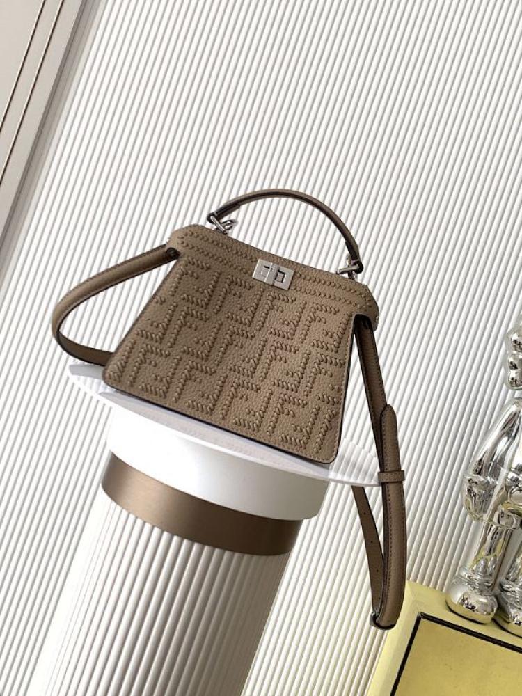 Calfskin Top Handle Bag