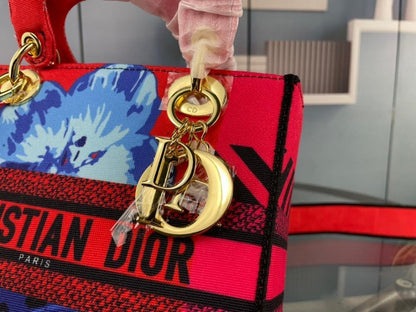 Diane Embroidered Shoulder Bag
