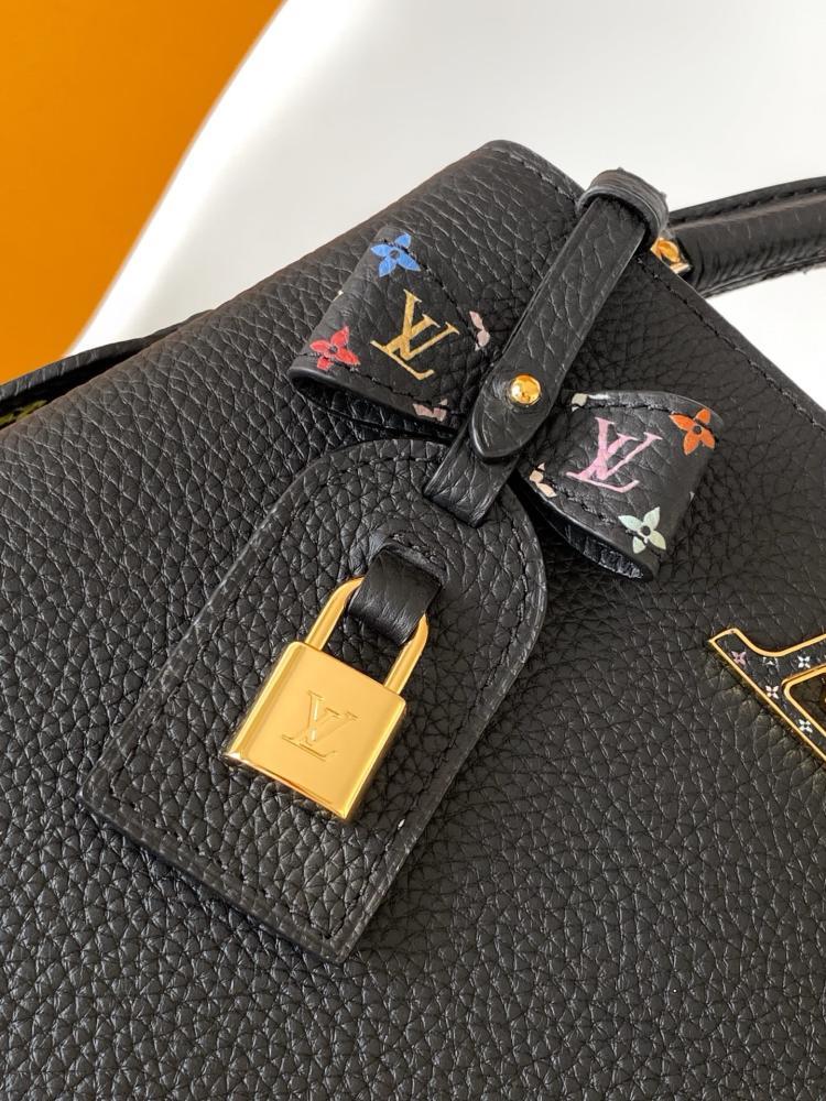 Leather Top Handle Bag