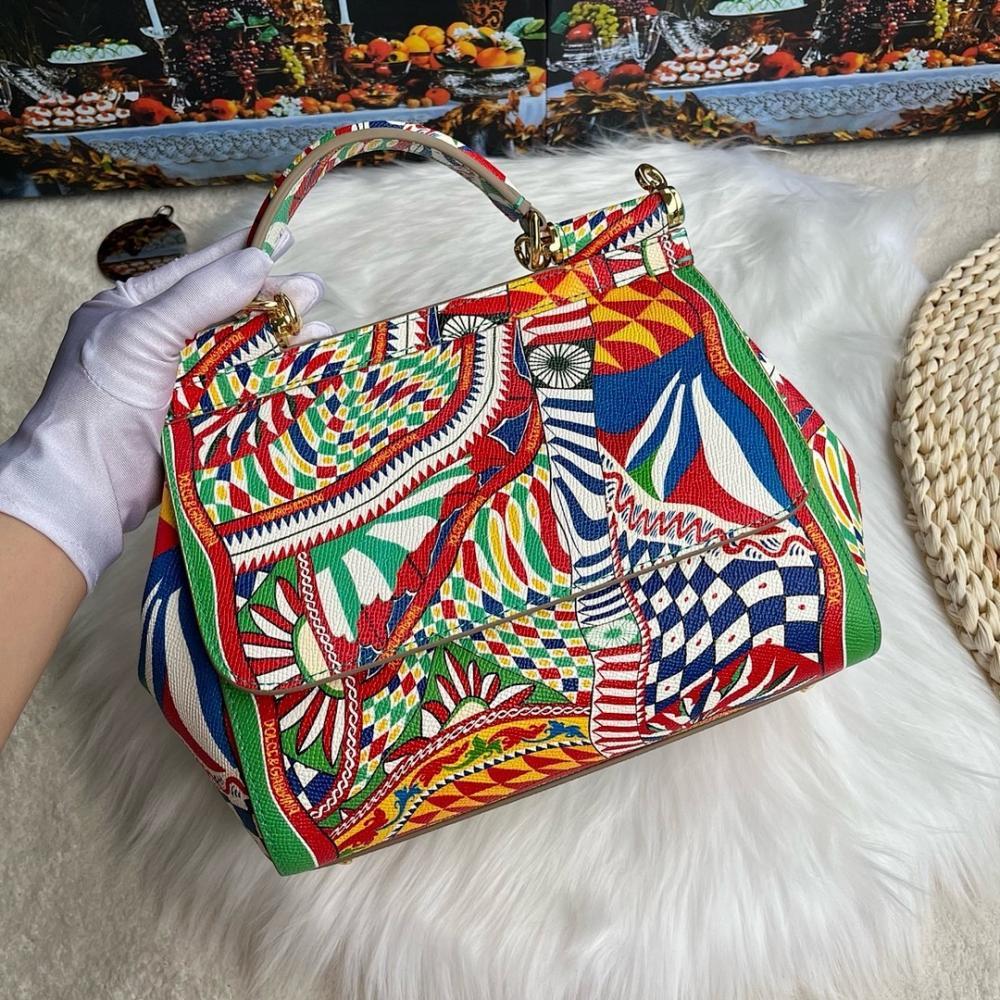 Alma Printed Leather Shoulder Bag