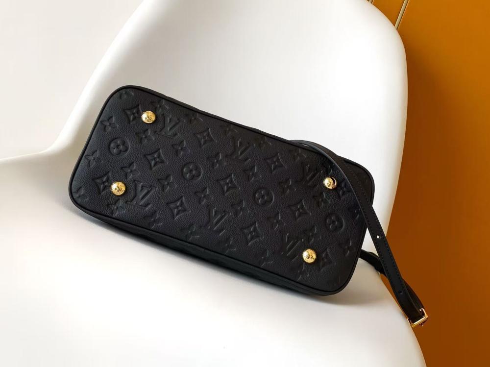 Leather Top Handle Bag