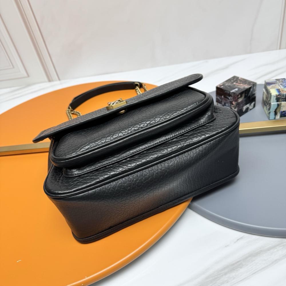 Leather Top Handle Bag