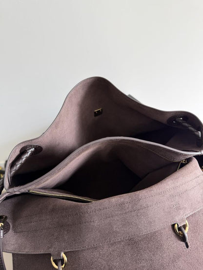 Leather Top Handle Bag