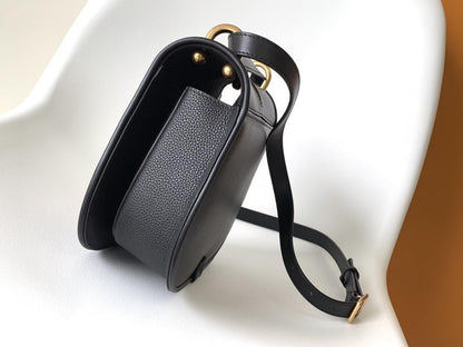 Leather Top Handle Bag