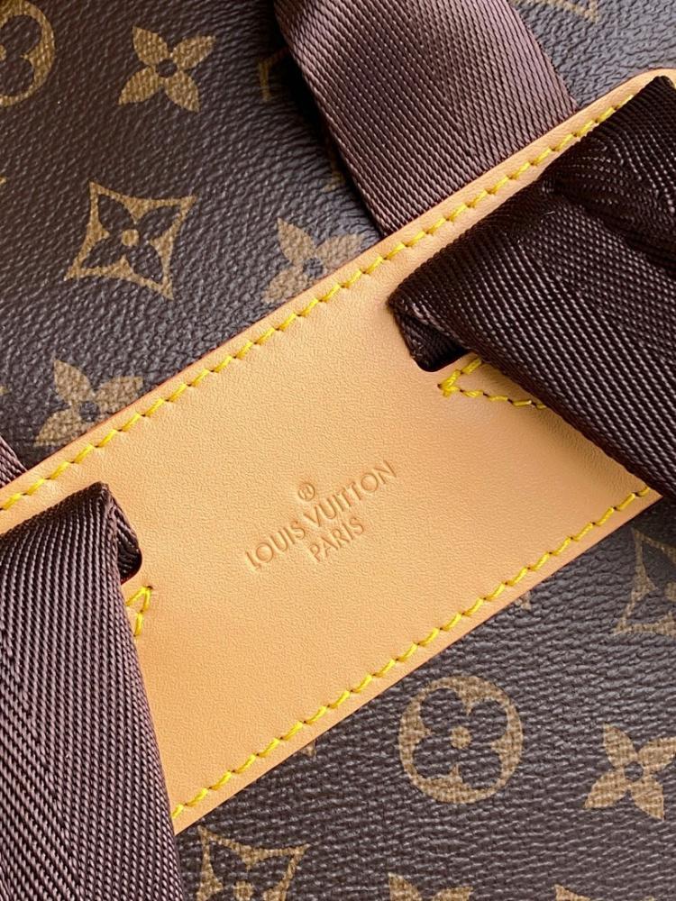 Modern Refined Monogram Top Handle Bag