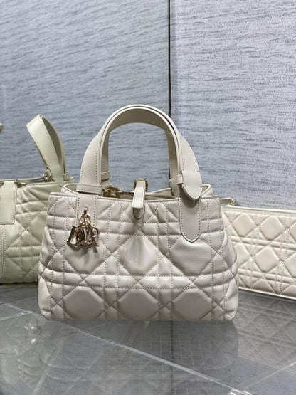 Leather Top Handle Bag