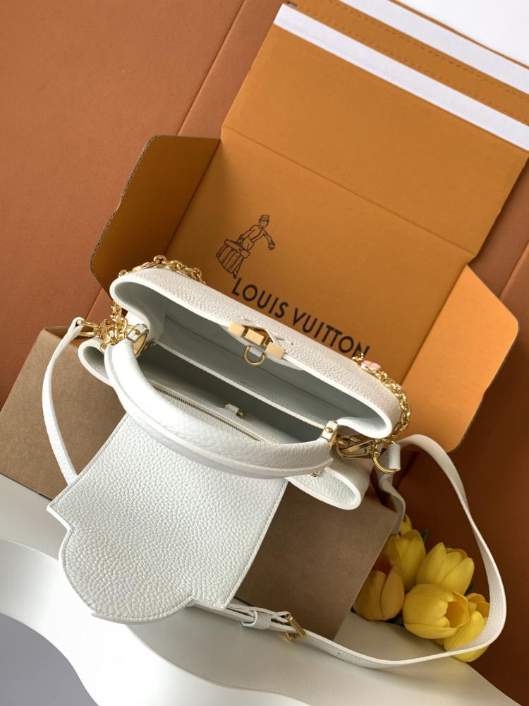 Gold Top Handle Bag