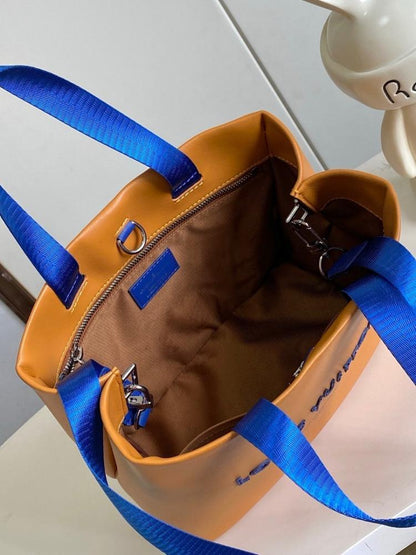Modern Refined Leather Tote Bag