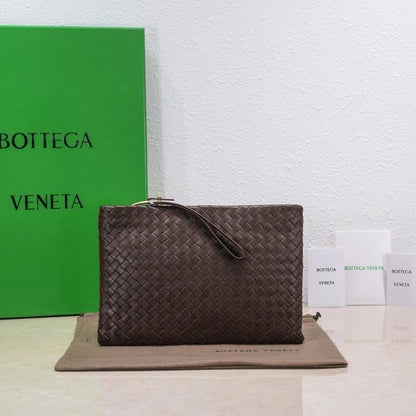 Stylish Brown Woven Leather Shoulder Bag – Special Edition