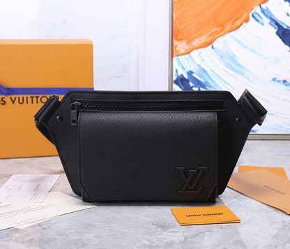 Classic Refined Calfskin Crossbody Bag