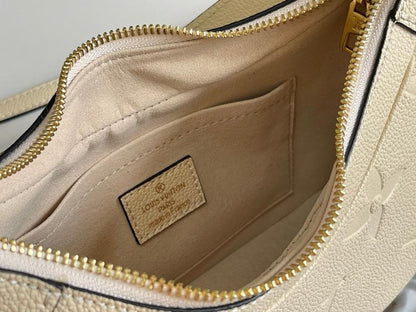 Modern Monogram Leather Shoulder Bag