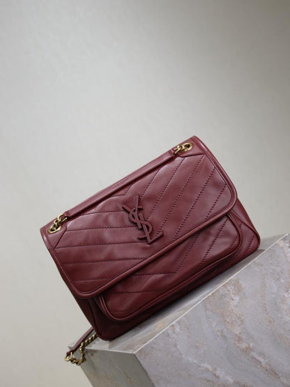 Leather Top Handle Bag