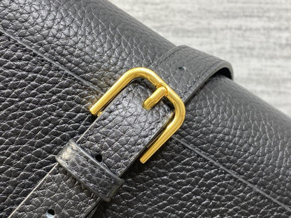 Leather Top Handle Bag