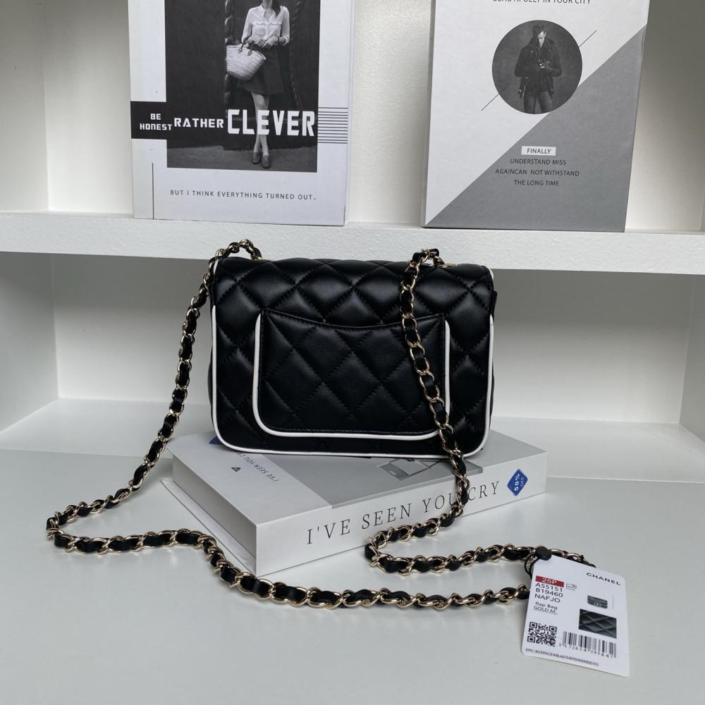 Gold Leather Top Handle Bag