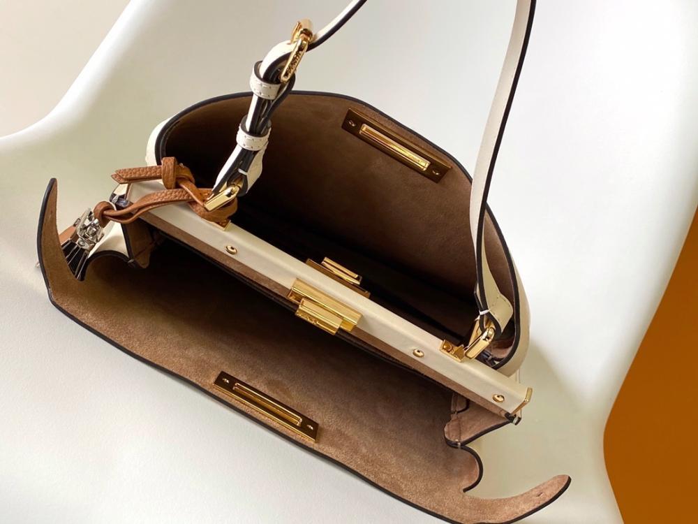 Printed Leather Shoulder Bag
