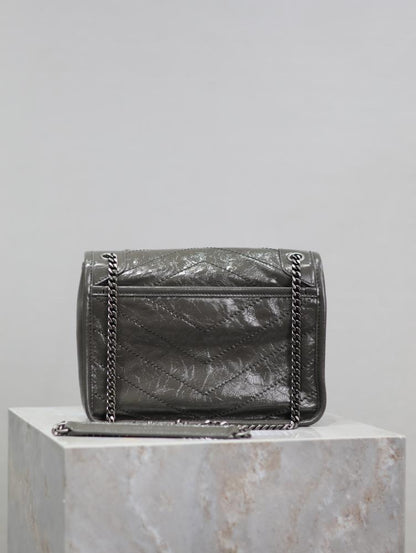 Leather Top Handle Bag