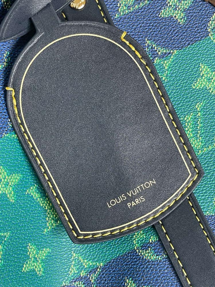 Modern Premium Monogram Leather Shoulder Bag