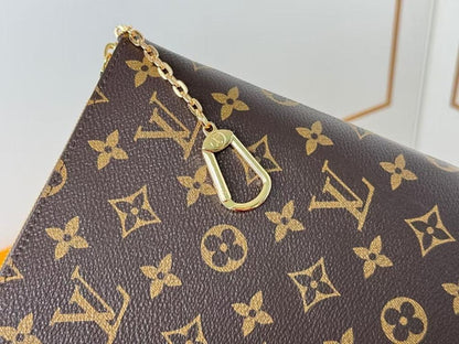 Alma Gold Monogram Travel Bag