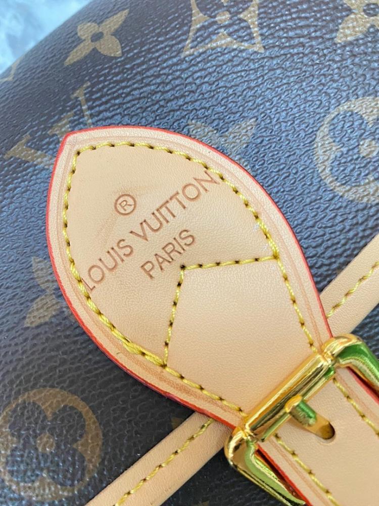 Modern Luxury Embroidered Leather Shoulder Bag