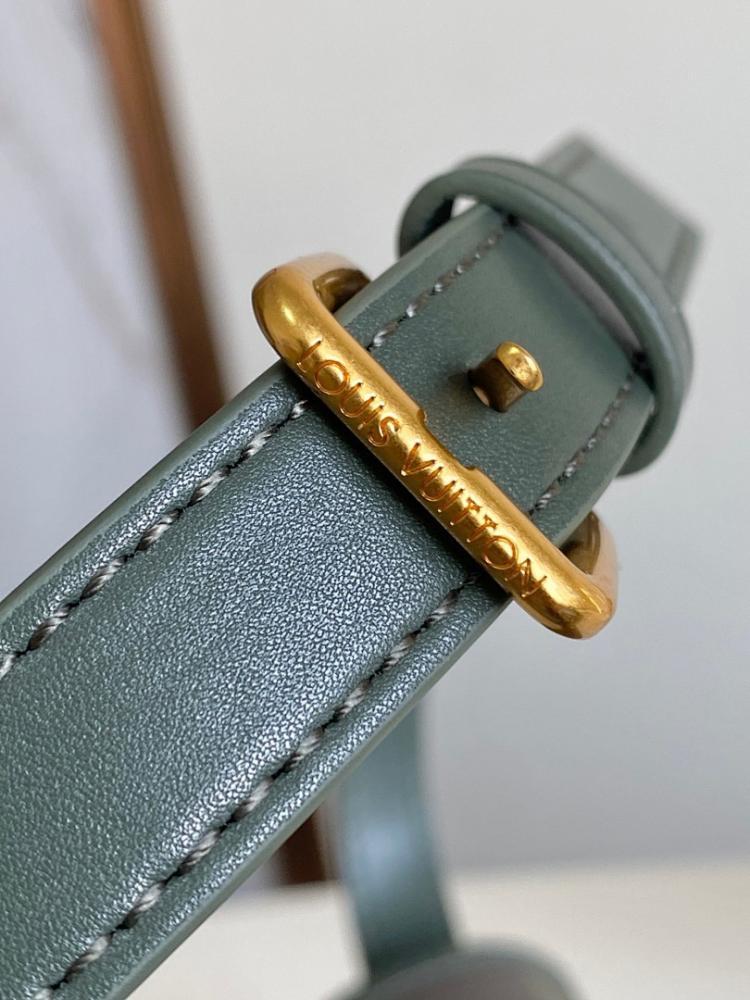 Luxury Elegant Monogram Leather Shoulder Bag
