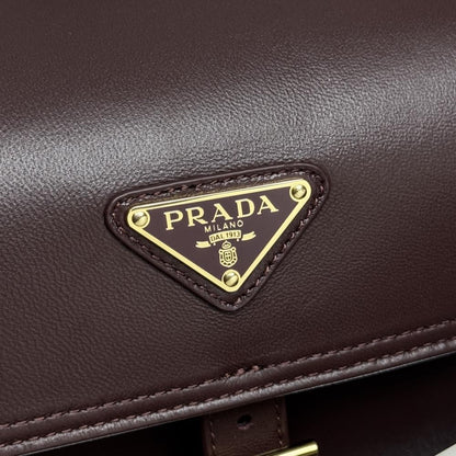 Leather Top Handle Bag