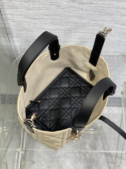 Calfskin Top Handle Bag