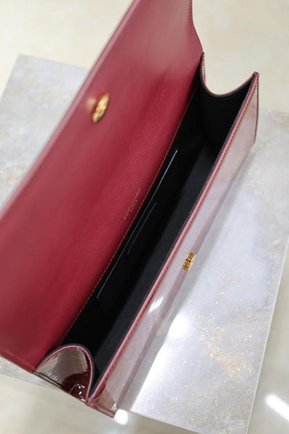 Kate Leather Top Handle Bag