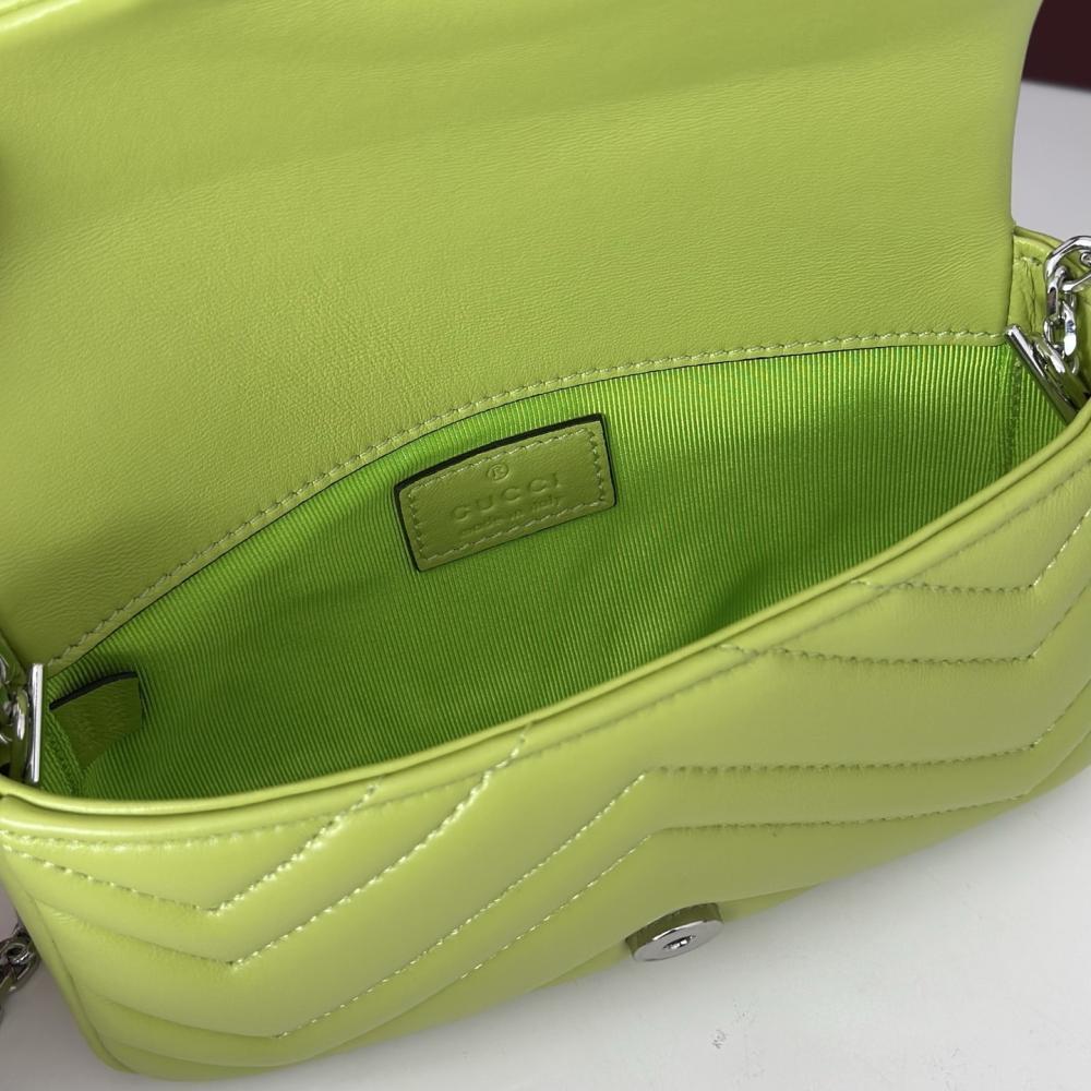 Green Leather Shoulder Bag