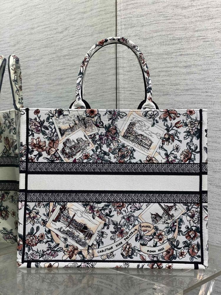 Embroidered Tote Bag