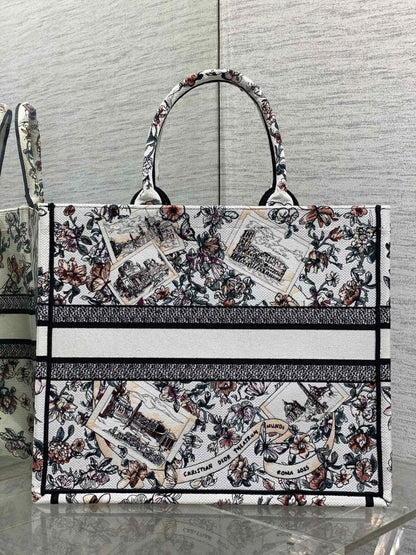 Embroidered Tote Bag