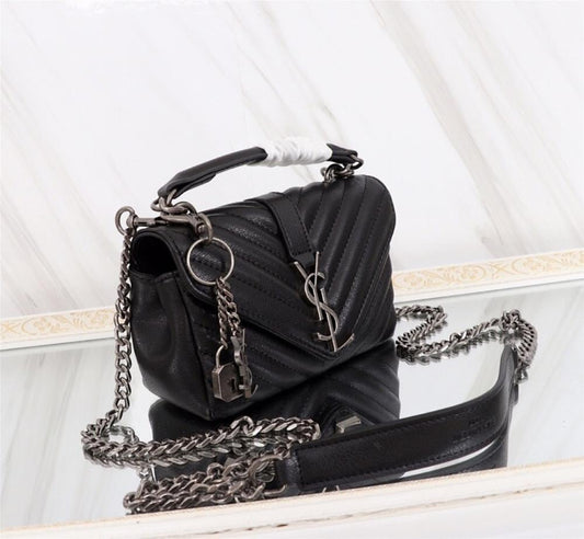 Luxury Elegant Quilted Leather Shoulder Bag